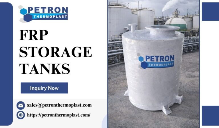 Smart FRP Storage Tanks with Advanced Monitoring Systems