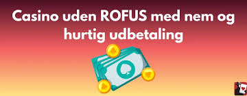 Oplev Sp&aelig;ndingen ved Casino Rufus