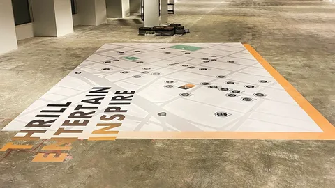 Floor Decals for Clean, Safe,, and Creative Spaces Guide