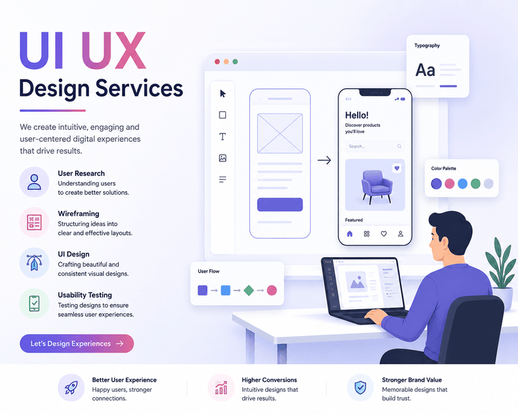 UI UX Design Services for Modern Business Success