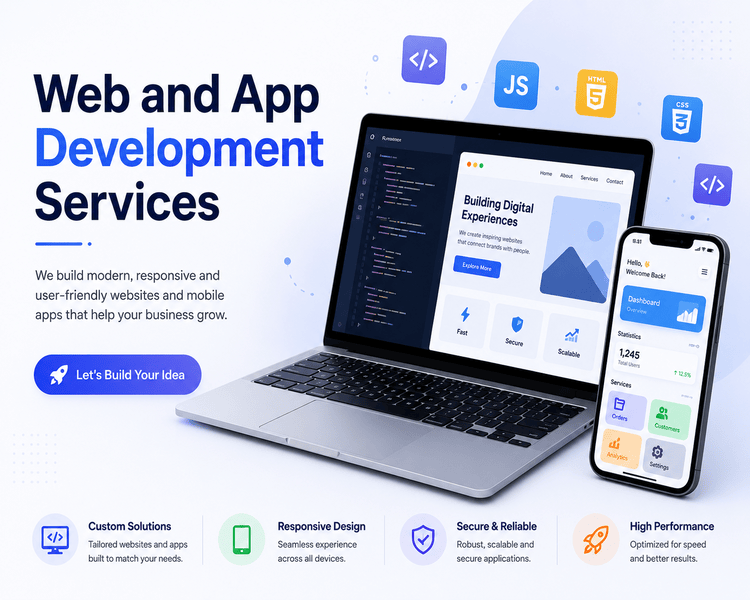 Web and App Development Services for Digital Brands