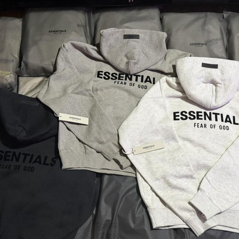 Fear Of God Online Store Essential Hoodie Modern Luxury Streetwear Fashion