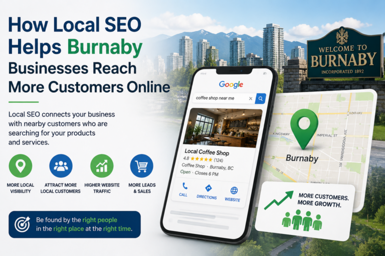 How Local SEO Helps Burnaby Businesses Reach More Customers Online