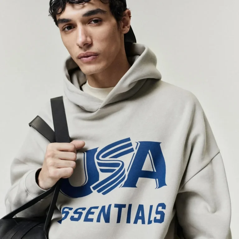 Essentials Cotton Blend Oversized Hoodie