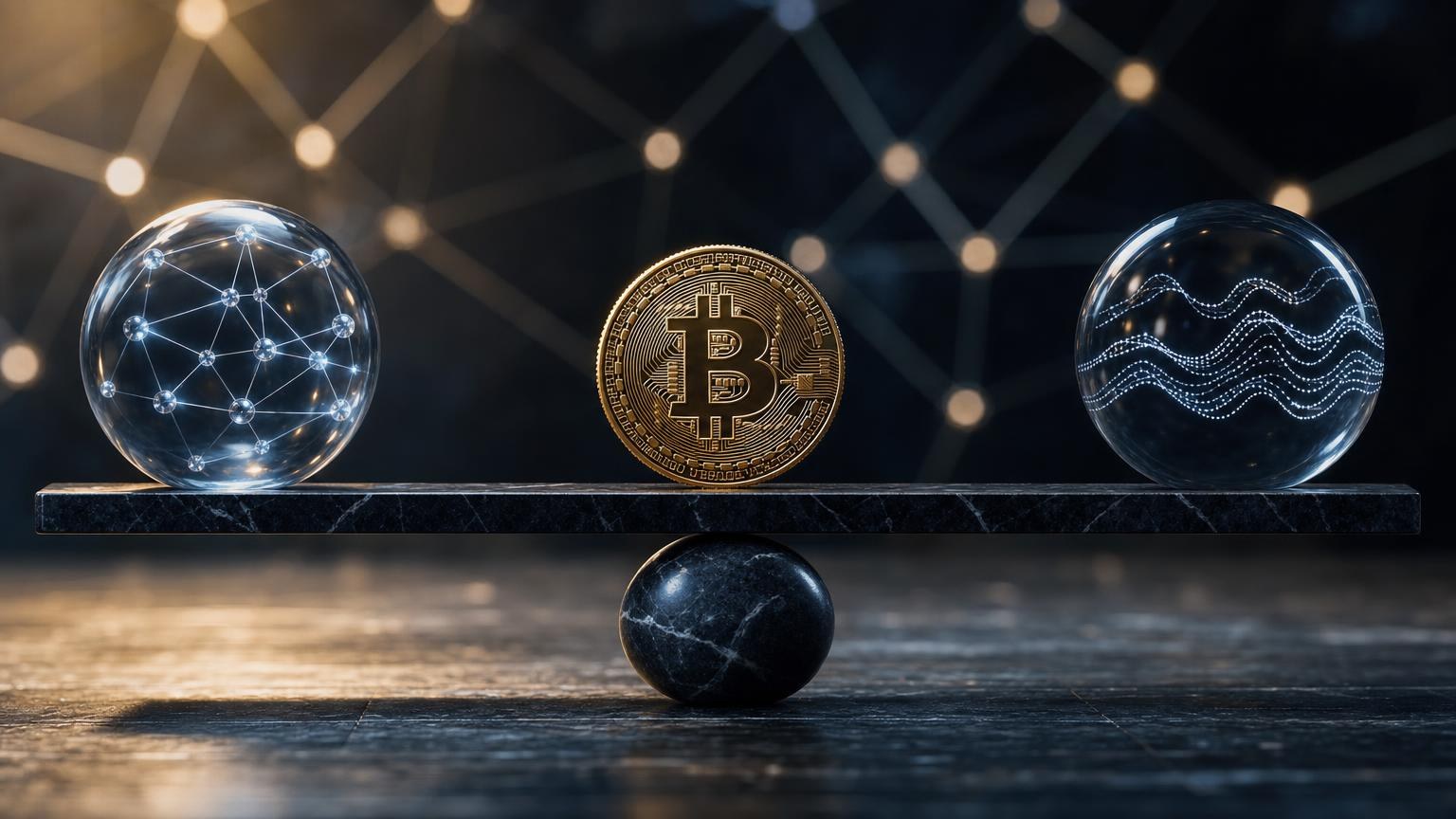 Bitcoin exchange screen comparing a fixed quote with a floating market rate, alongside a wallet address and transaction confirmation status